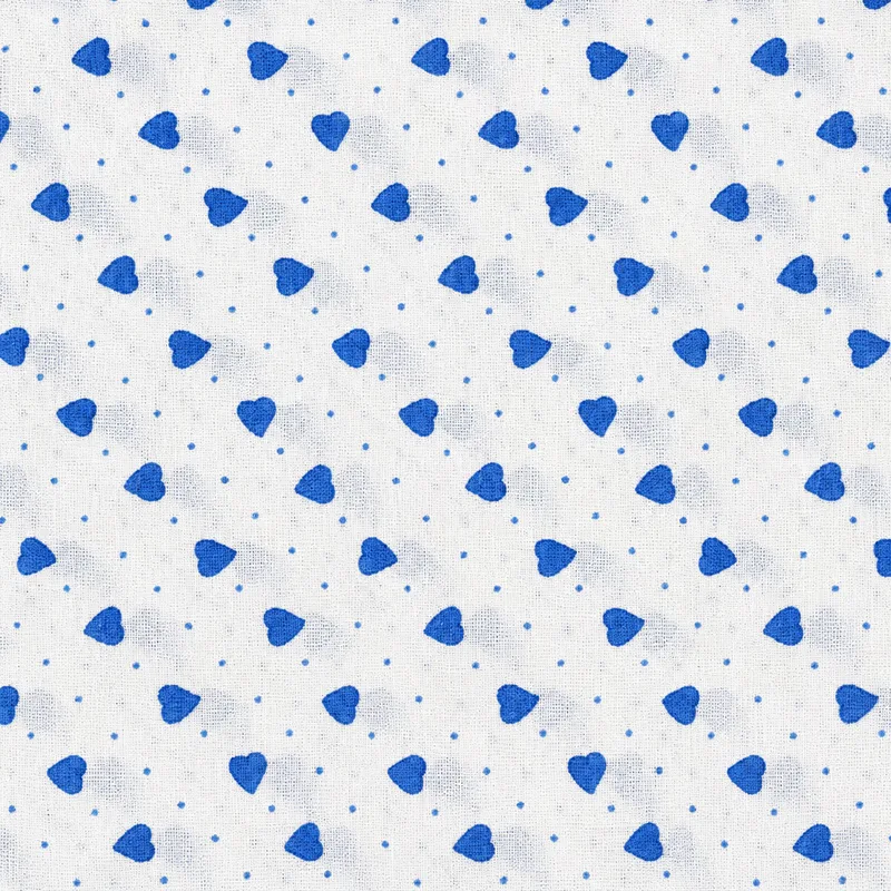 Estampados Corazoncitos — Azul