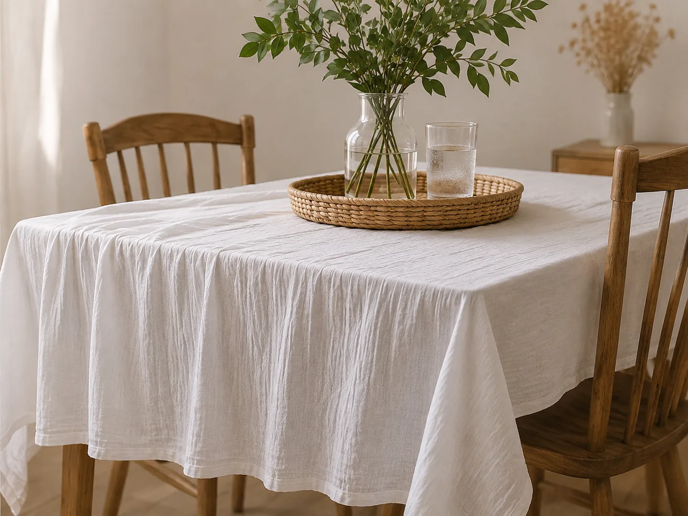 Gasa Arrugada Blanca 2,15 m — Textil Chiletex